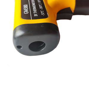 เครื่องวัดอุณหภูมิอินฟราเรดแบบมือถือ จอแสดงผลดิจิตอล ABS GM380 ไพโรมิเตอร์ เลเซอร์ IR สำหรับอุตสาหกรรม OEM ความละเอียด 0.1/0.1 500mS - Product Image 2
