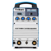 Machine à souder Tribet, nouvelle soudeuse à inverter TIG/MMA double usage, 400A, 10,4 kVA, 380V, usage domestique et industriel, acier inoxydable de 2 mm à 8 mm