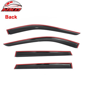 เหมาะสำหรับอินฟินิตี้ QX60 22-26 ชุดบังแดดหน้าต่าง 4 ชิ้น อะคริลิคสีรมควัน กันฝน กันแดด กันลม - Product Image 5