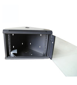 Gabinete de Pared de Acero con Diseño de Esquina, Tamaño Personalizable, Rack de Red Pequeño, Caja para CCTV/DVR, en Stock - Product Image 1