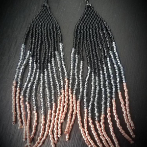 Pendientes de cuentas Miyuki, felicidad hecha a mano - Product Image 1