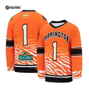 Best Verkochte Lege Hockeytrui Op Maat Gemaakt Hockeykleding Training Ijshockeytrui - Product Image 4