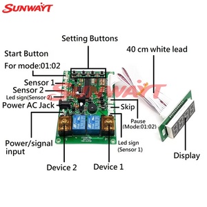 แผงควบคุมระดับเสียง JY-141 สำหรับเครื่องจำหน่ายน้ำ ชิ้นส่วนควบคุมการนับปริมาณสำหรับเครื่องจำหน่ายสินค้าอัตโนมัติ ตู้เกมอาร์เคด MAME - Product Image 6