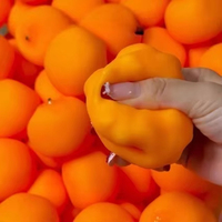Handgemaakte knapperige, zachte Durian en Dragon Fruit stressbal, zachte fidgetbal, ASMR sensorische stressverlichtende speelgoed