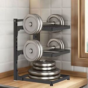 Wholesale Multi Layer Adjustable Carbon Steel <b>Kitchen</b> Pan Storage <b>Shelf</b> Wholesale <b>Kitchen</b> Pot Organizer Rack <b>for</b> Cookware Home - Product Image 5