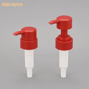 SY Wholesale Plastic Lotion <b>Pump</b> 33/410 Lotion Soap <b>Dispenser</b> Rotary Switch Out Spring <b>Pump</b> Color Customizable - Product Image 5