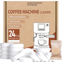 Tablettes Solides Nettoyantes pour Machine à Expresso Oradess Parfum Citron Formule Facile à Utiliser Dissolution Rapide Élimination du Tartre et de l'Huile de Café