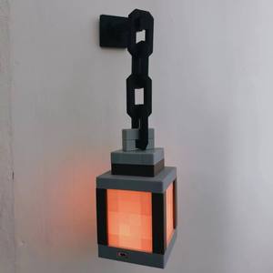 Linterna LED Luminosa Estilo Pixel Minec Raft, Recargable, para la Noche, Antorcha <span class=keywords><strong>de</strong></span> Juego, Ambiente para Dormitorio Infantil - Product Image 4