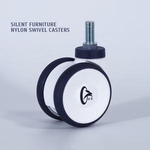 <span class=keywords><strong>ล้อ</strong></span>เลื่อนแบบมีระบบกันกระแทก ขนาด 75 มม. (3 นิ้ว) ทำจากยางนิ่ม เงียบ สำหรับโต๊ะทำงาน - Product Image 2