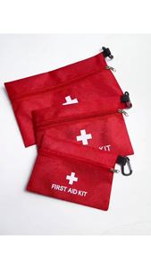 กระเป๋าเครื่องสำอางแบบมีซิปพร้อมคลิปคาราไบเนอร์สำหรับเดินทาง พิมพ์โลโก้ตามสั่ง ขายส่ง ราคาโปรโมชั่น - Product Image 2