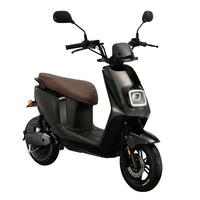 Scooter électrique à deux roues fabriqué en Chine, batterie amovible 60V21AH 500W, alliage d'aluminium, autonomie de 60 km