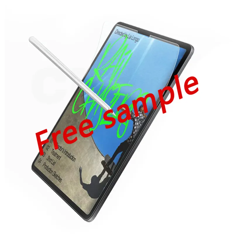 Paper Like Screen Protector For Ipad Pro 12.9 11 10.5 9.7 Air 1 2 3 Mini 4 5 Matte Pet Anti-Glare Painting Film For Apple Pencil