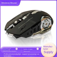 Souris de jeu photoélectrique sans fil auto-rechargeable USB/2.4G, nouvelle souris de compétition électrique Hot Wheels, fournie par l'usine Guangdong Wankang