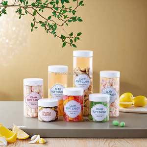 Biểu Tượng Tùy Chỉnh 250Ml 350Ml 500Ml Nhựa Thức Ăn Vật Nuôi Jar <span class=keywords><strong>Container</strong></span> Chai Cho Đồ Uống Mắt Kem Sô Cô La/Kẹo Đóng Gói - Product Image 2