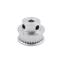 Poulie synchrone GT2 GT3 2GT 16-60T, alésage 5-8mm, en aluminium, faible jeu, pour module linéaire d'imprimante 3D