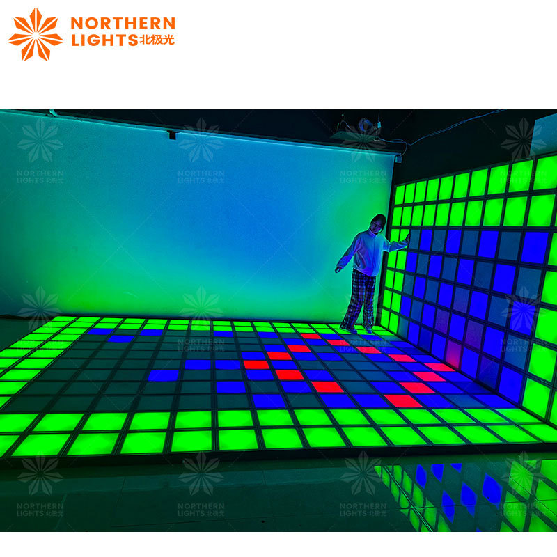 Motion Sensor Interactive LED Pixel Floor