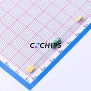 Inductor de Anillo de Color / Inductor de Orificio Pasante PDSH0512I-8R2M, Componente de Orificio Pasante (THT), D5xL12.5mm 8.2uH 20% 1.2A - Product Image 2