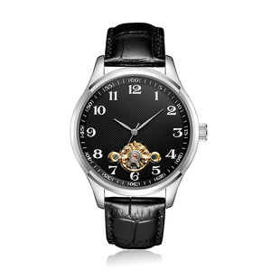 Montre pour homme en quartz mature, bracelet en cuir classique - Product Image 6