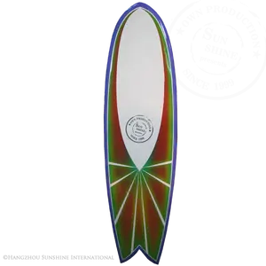 Skateboard plaques de surf en époxy poissons, EPS