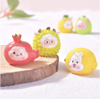 2026 Nieuw 3D Model Micro Landschap Twaalf Chinese Tekens Fruit Dierenriem Harsen Ornamenten Maanddecoraties Cadeaus Souvenir