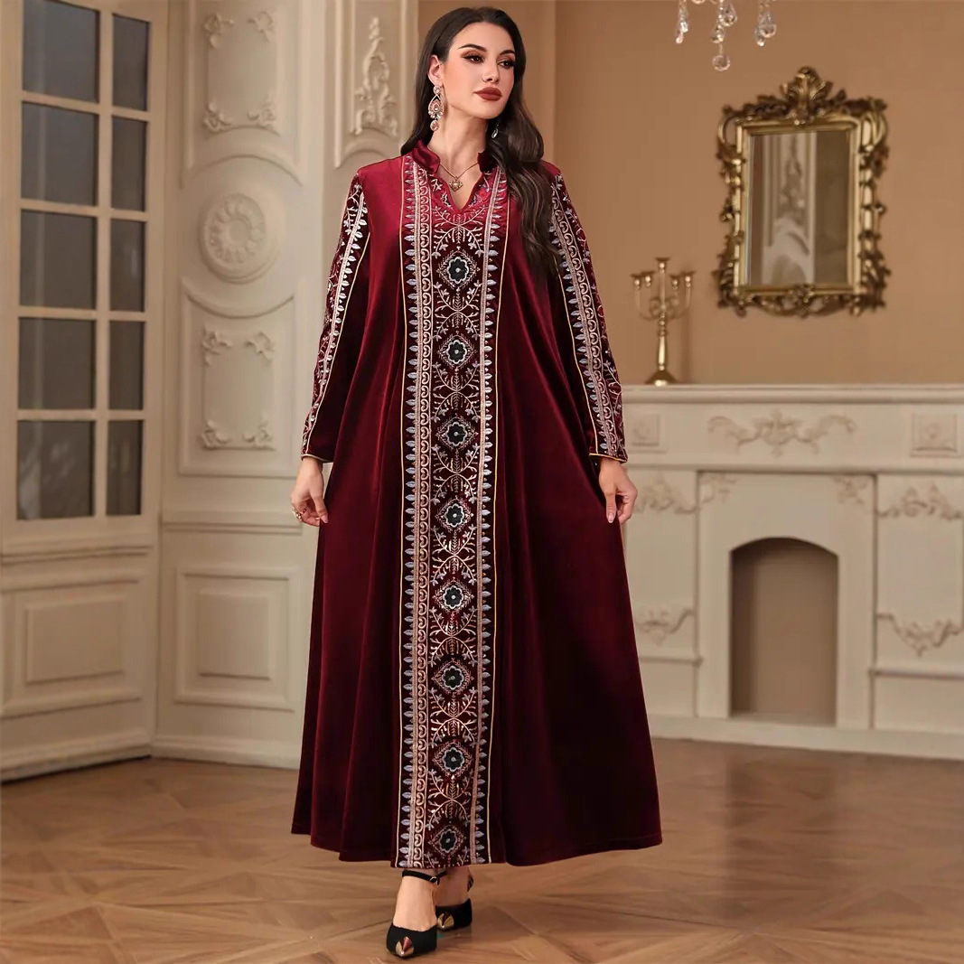 Iraq Dress - Elegant Muslim Abaya & Embroidery Clothing
