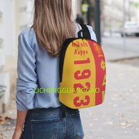 Sac à dos réutilisable pour femme de la Sororité Nationale Phi Delta Kappa, idéal pour le shopping et les week-ends - Vente en gros