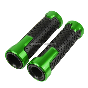 Empuñadura de manillar antideslizante para motocicleta, 7/8 pulgadas, para <span class=keywords><strong>KAWASAKI</strong></span> Z 300 2015-2018 <span class=keywords><strong>2017</strong></span> 2016 <span class=keywords><strong>Z300</strong></span> - Product Image 3