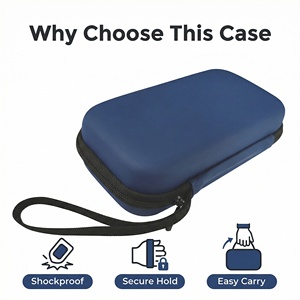 กระเป๋าใส่กล้องแบบแข็ง EVA พร้อมช่องตาข่ายกันน้ำ สำหรับกล้องดิจิตอล - Product Image 2