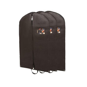 <span class=keywords><strong>Housse</strong></span> de costume non tissée avec poignée et œillet, pliable, anti-poussière, résistante <span class=keywords><strong>à</strong></span> l'humidité, avec fermetures éclair, pour voyage, maison et <span class=keywords><strong>rangement</strong></span> dans le placard - Product Image 1