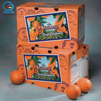 Groothandel Hoge Kwaliteit Golfkartonnen Fruitdozen Verzenddozen Op Maat Bedrukt Mat Glans Laminatie Duurzaam Recycleerbaar Verpakking