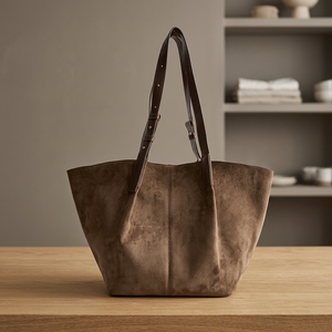 Bolso de Mano de Cuero Genuino para Mujer, Cierre de Cremallera, Impermeable, Ligero, Antirrobo, Casual, con Capacidad de 3L+, para el Día de San Valentín - Product Image 4