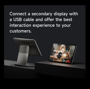 SUNMI D3 PRO Android система FHD дисплей 4 + 64 Гб NFC ридер пользовательский Android 13 Pos Настольный - Product Image 6