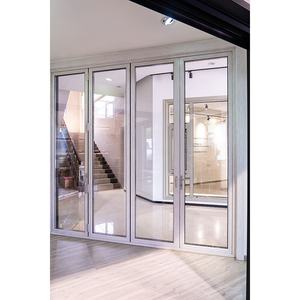Luxe Moderne Appartement Maison Double Verre Aluminium Portes Accordéon Porte Extérieure Bi Portes Pliantes - Product Image 3