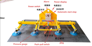 Ventouse à vide pour verre de 300 kg, 500 kg, 800 kg à prix abordable pour <span class=keywords><strong>grue</strong></span> à flèche – Petite machine de levage - Product Image 5