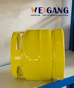 Piccola cucina domestica da 6 chilogrammi <span class=keywords><strong>bombole</strong></span> di Gas di petrolio liquefatto gpl a bassa pressione materiale in acciaio esportazione a Ghana - Product Image 3