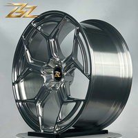 Jantes de voiture en alliage d'aluminium forgé BZ OEM 6061-T6, jantes auto 21 22 pouces 5x112 pour Audi A6 RS4 RS3 Q8 A5 SQ5 Q5