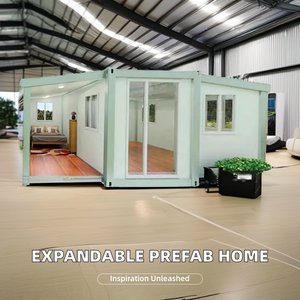 บ้านสำเร็จรูปทันสมัย ดีไซน์ประณีตจากเชอรี่ อินดัสเทรียล ขนาด 19x20 ฟุต ขยายได้ เหมาะสำหรับอยู่อาศัย ทำงาน หรือเป็นวิลล่า ผลิตจากเหล็ก - Product Image 2