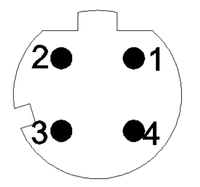 Vis de capteur étanche mâle femelle, Code D M12 4 broches 5 broches M12 moulé connecteur droit moulé pour automobile
