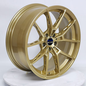 RCSR Jantes forgées en or foncé pour Porsche 911, <span class=keywords><strong>Aston</strong></span> <span class=keywords><strong>Martin</strong></span>, Bugatti Lightweight PCD 5x120, 5x130, 5x114.3 5*112 - Product Image 4