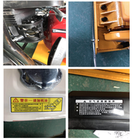 Compacteur à plaque vibrante électrique HZD200 économique et de haute qualité avec moteur standard essence/diesel