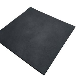 Rắn Đen Heavy Duty EPDM cao su sàn thảm Bảo vệ tập thể dục nhà phòng tập thể dục gạch cho chụp phạm vi và vườn ứng dụng - Product Image 2