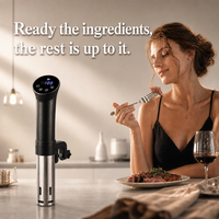 Cuisinière sous vide intelligente avec contrôle Wi-Fi et écran tactile pour les marques d'appareils de cuisine