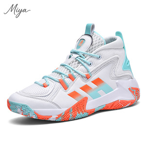 Dernières tendances en matière de chaussures de <span class=keywords><strong>basket</strong></span>-ball pour homme, taille plus, baskets à lacets, respirantes, confortables, chaussures de sport pour la course à pied - Product Image 5