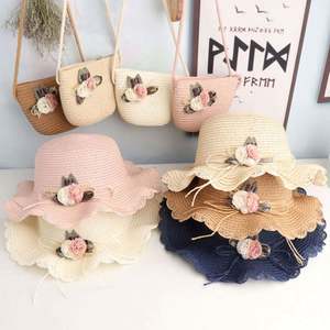 Nueva Bolsa de Paja para Niños, Mini Bolso de Cintura y Bandolera con Sombrero de Paja para el Sol, para Viajes y Actividades al Aire Libre - Product Image 4