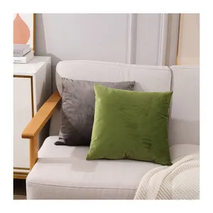 Bantal sofa beludru untuk dekorasi rumah, bantal lempar mewah dan selimut Dekorasi Rumah