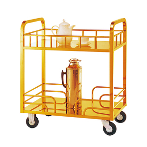 Diseño de moda, de <span class=keywords><strong>la</strong></span> fábrica de China, servicio de acero inoxidable Carro con ruedas carro de <span class=keywords><strong>la</strong></span> comida <span class=keywords><strong>hotel</strong></span> - Product Image 5