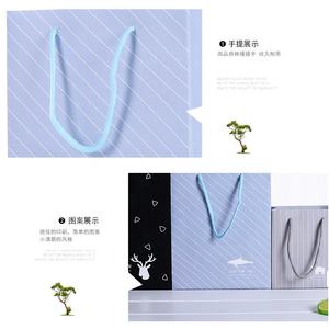 Su misura Logo del Marchio di Lusso Boutique Shopping Bianco <span class=keywords><strong>Bustine</strong></span> di Tè di Carta <span class=keywords><strong>Regalo</strong></span> Con Il Nastro Maniglie - Product Image 4