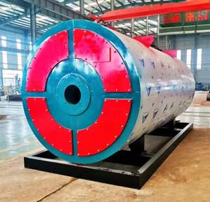 דוד קיטור מים חמים אופקי מסוג צינור אש של חברת Zhongxin, עם דלק גז טבעי/נפט, סיטונאי, התאמה אישית - Product Image 5