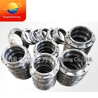 Accouplement à engrenages en aluminium Tenda de type tambour, non standard, type GIICL, pour machines de transmission, diamètre de trou 60, vitesse maximale
