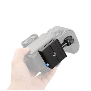 Tấm with1/4 vít Adaptor Tripod núi nhôm nhanh chóng phát hành kẹp + phát hành nhanh chóng cho DSLR máy ảnh phù hợp với arca-swis - Product Image 2